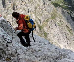 Abstieg am Herzogsteig 