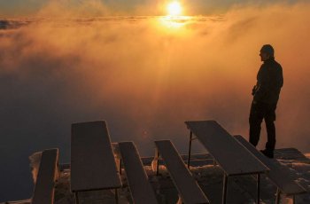 morgens auf der Terasse 