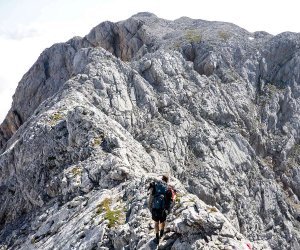 der Grat vom Brandhorn zum Marterlkopf